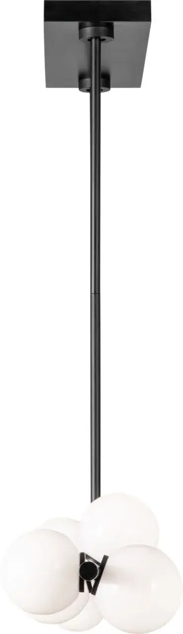 Altair Large Linear Chandelier in Aged Iron - Image 4