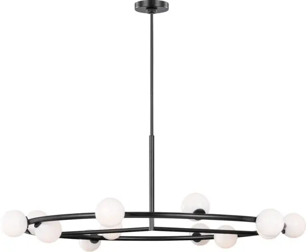 Altair Extra Large Chandelier in Aged Iron - Image 3
