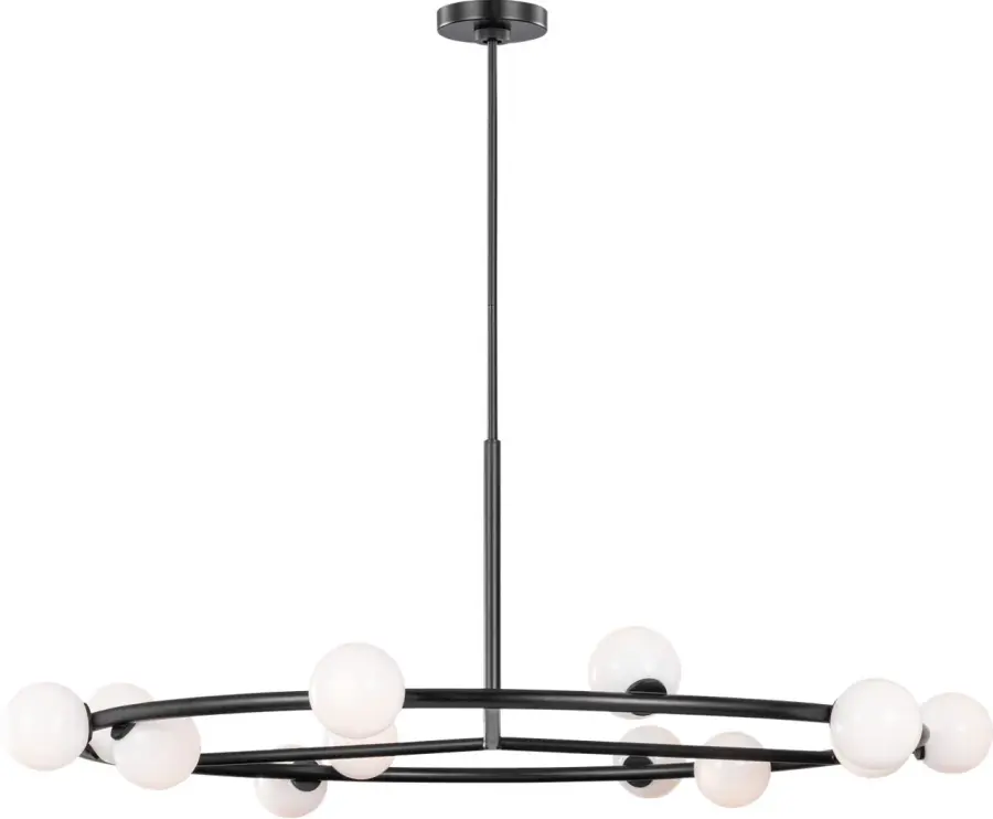 Altair Extra Large Chandelier in Aged Iron - Image 3