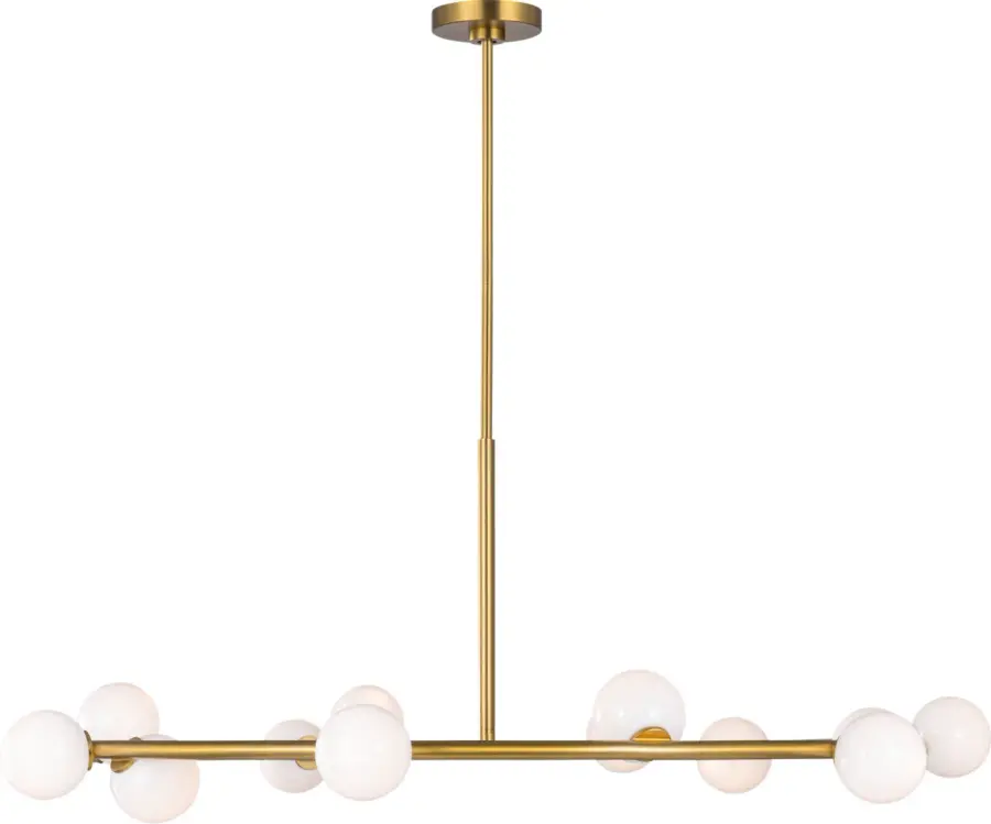 Altair Extra Large Chandelier in Burnished Brass - Image 2