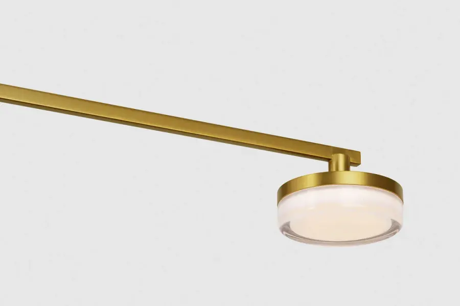 Khan Extra Large Chandelier in Burnished Brass - Image 3