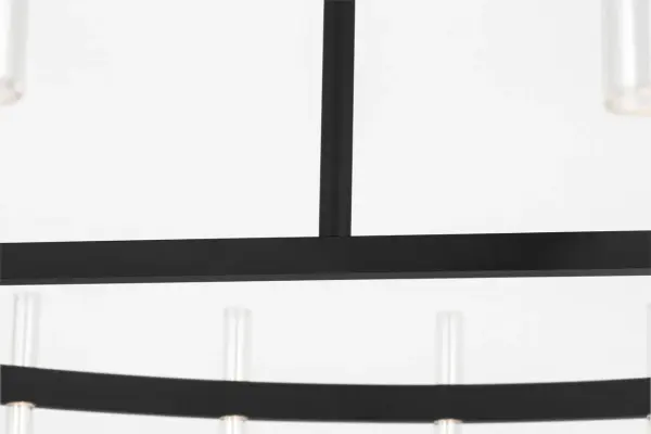 Silas 48" Chandelier in Midnight Black - Image 3