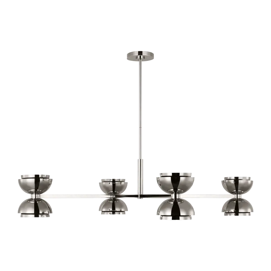 Shanti X-Large Chandelier in Polished Nickel - Image 1