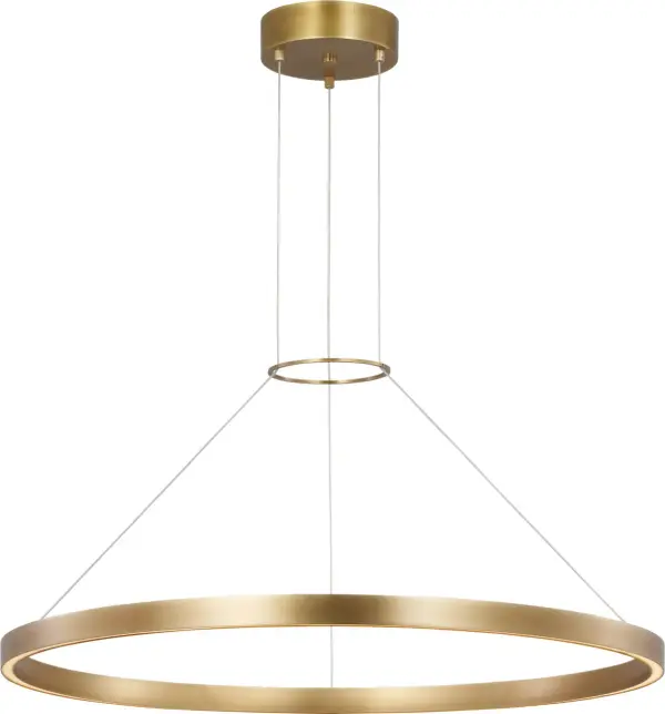 Fiama 36" Suspension in Plated Brass - Image 1