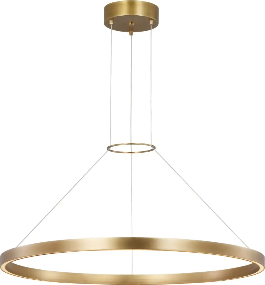Fiama 36" Suspension in Plated Brass - Image 1