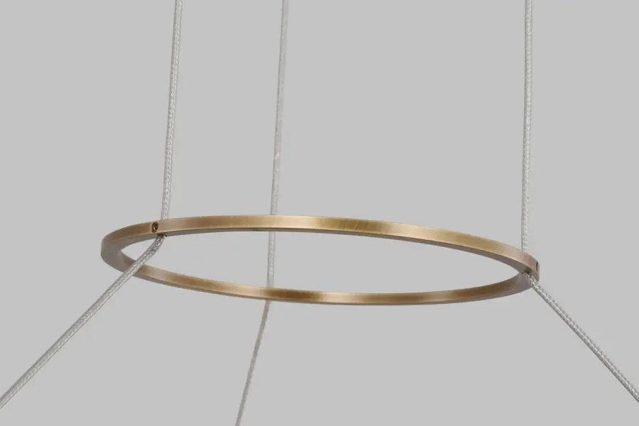 Fiama 36" Suspension in Plated Brass - Image 3