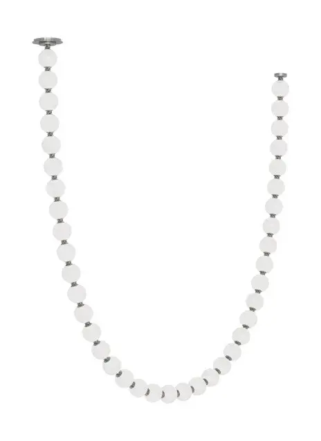 The Perle LED Chandelier by Sean Lavin transforms lighting into art with its cascading milk glass strands and polished nickel accents. Offering exceptional versatility through customizable configurations, this statement piece delivers both dramatic visual impact and efficient LED illumination ideal for grand spaces.