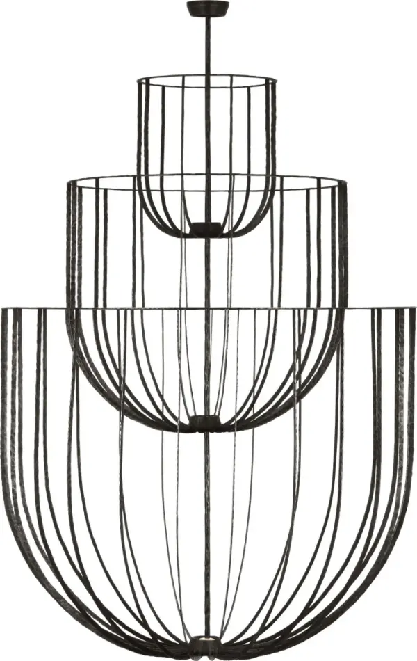 Sanchi Grande Three Tier Chandelier - Image 3