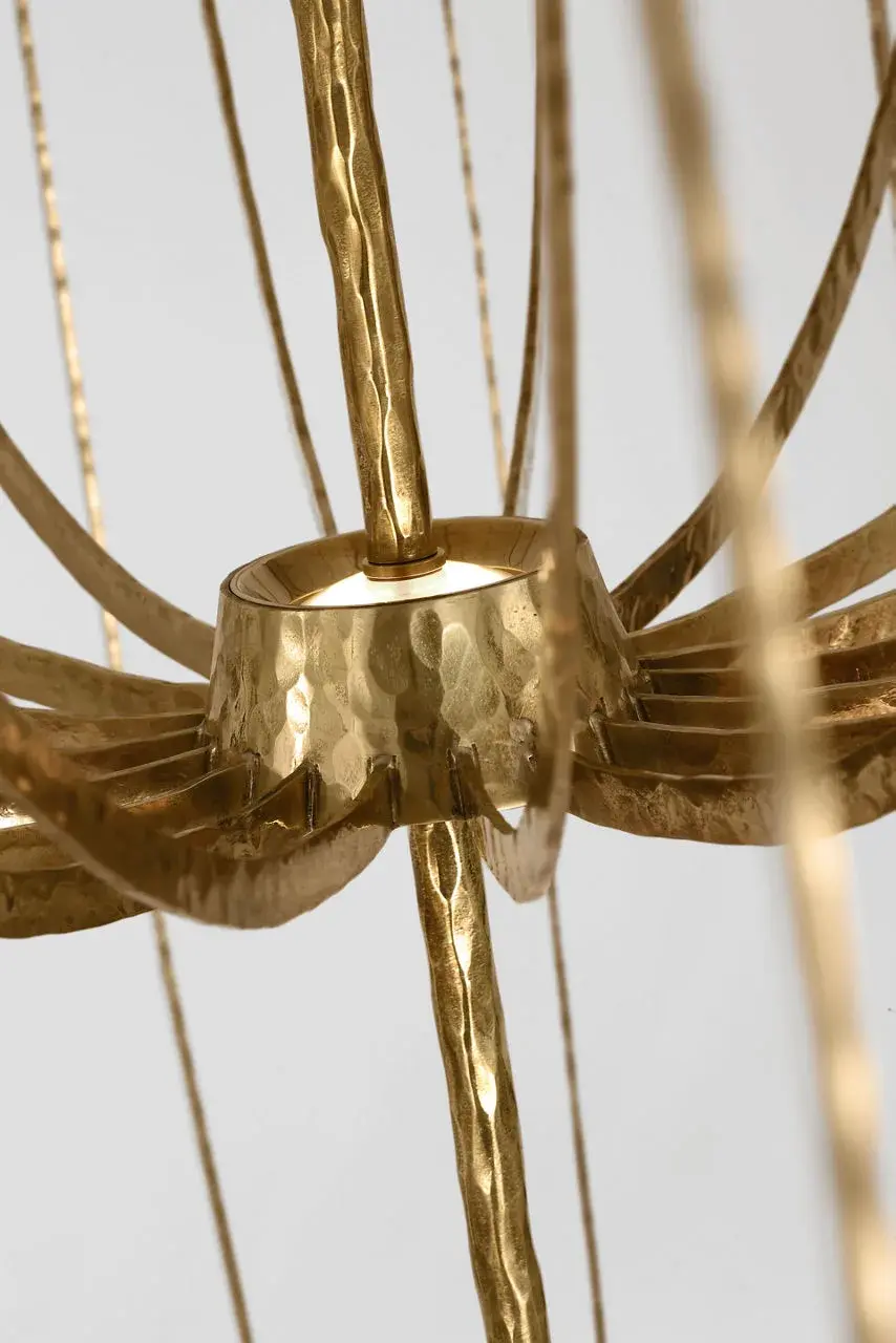 Sanchi Grande Three Tier Chandelier - Image 4
