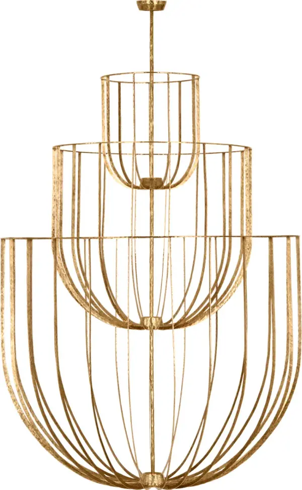 Sanchi Grande Three Tier Chandelier - Image 5