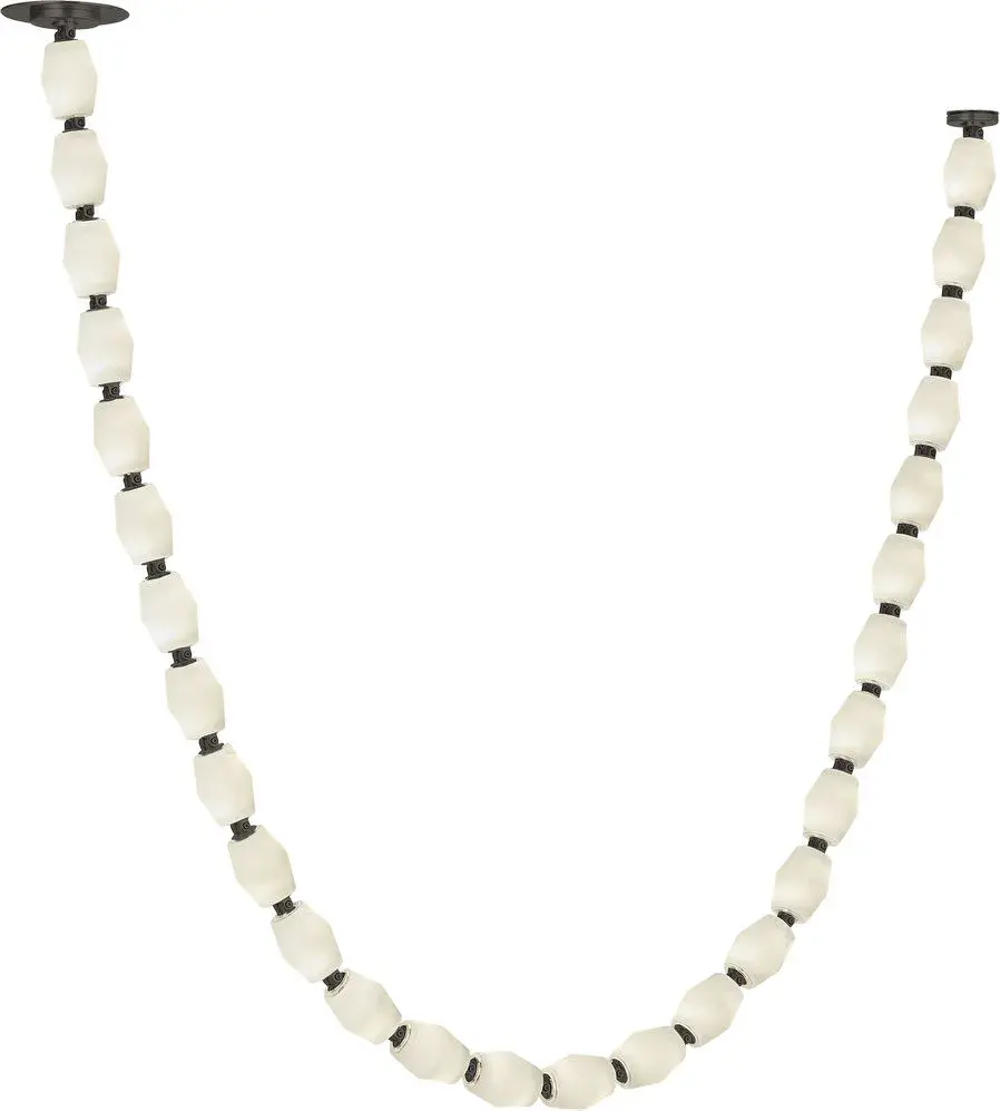 Collier Alabaster 84" Chandelier in Bronze - Image 1