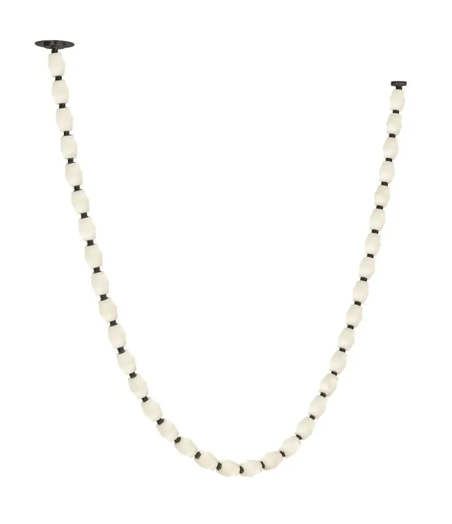Collier Alabaster 108" Chandelier in Bronze - Image 1