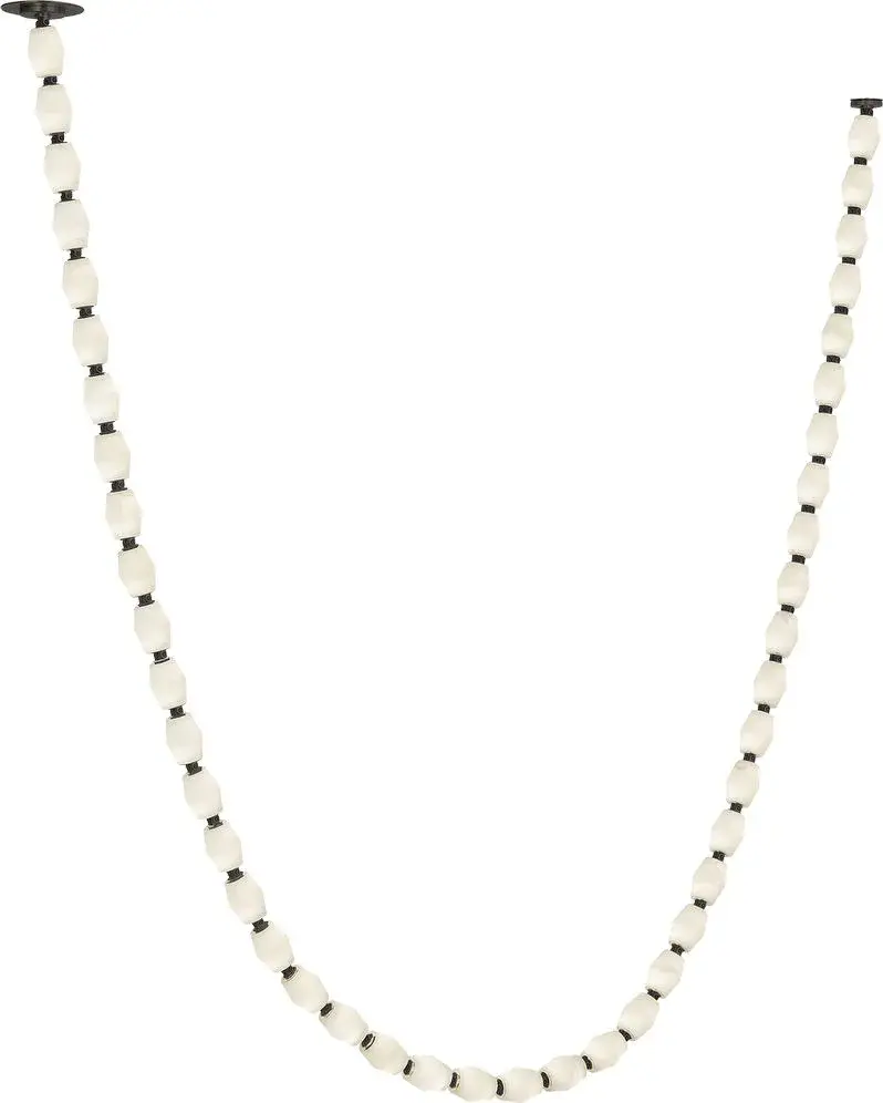 Collier Alabaster 132" Chandelier in Bronze - Image 2