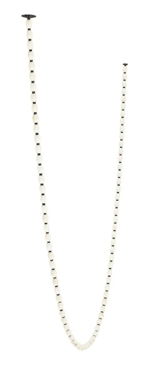 Collier Alabaster 240 Chandelier in Polished Nickel - Image 3