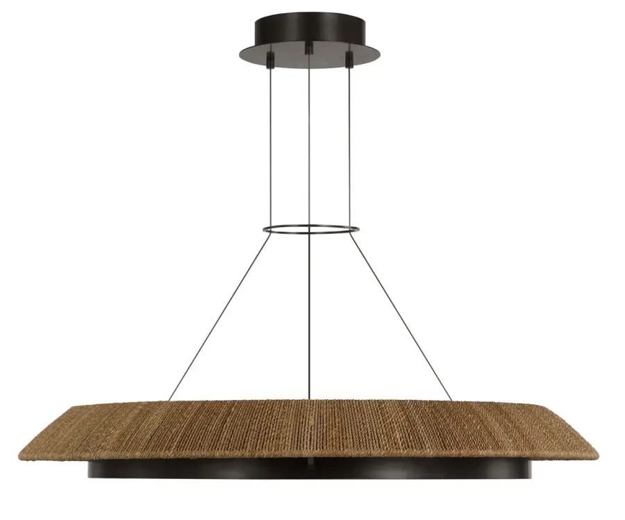 Noa Large Chandelier in Natural Bronze - Image 5