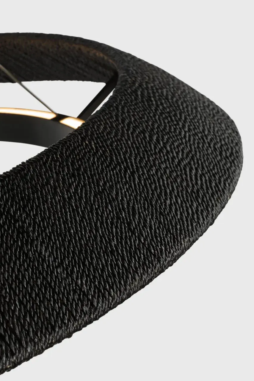 Noa Large Chandelier in Washed Black Bronze - Image 5