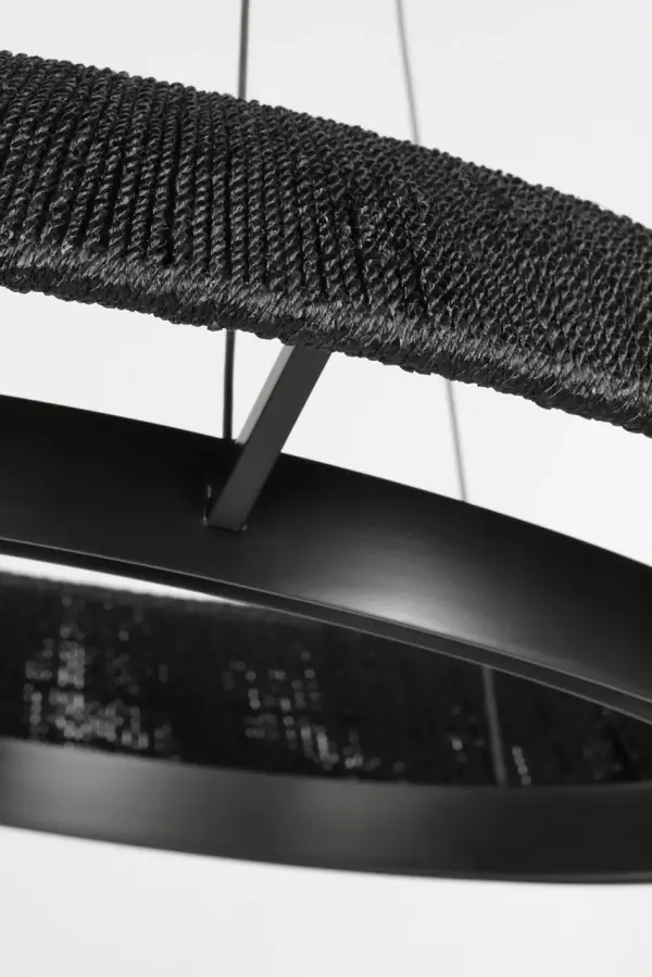 Noa Medium Chandelier in Washed Black Bronze - Image 4