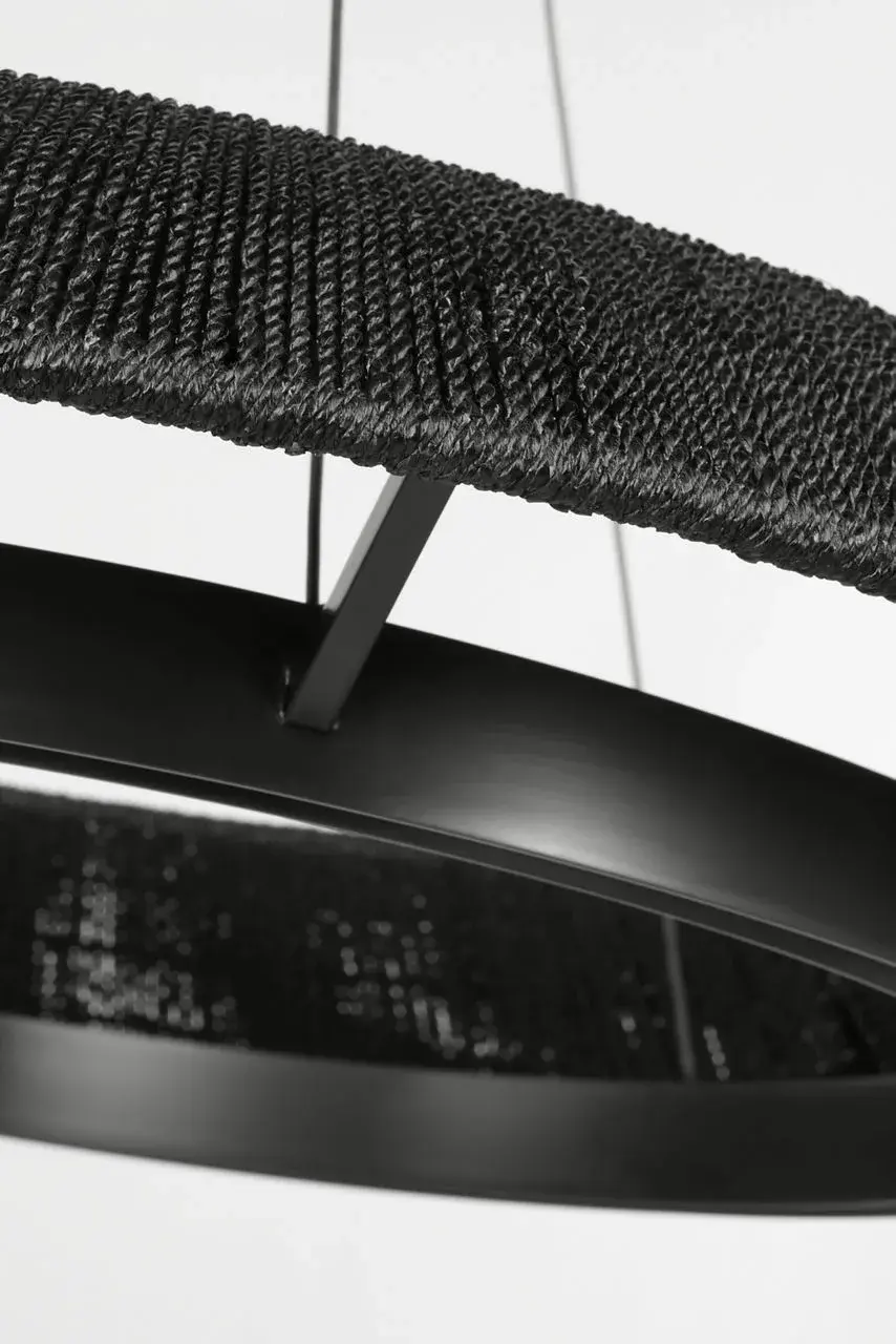 Noa Medium Chandelier in Washed Black Bronze - Image 4
