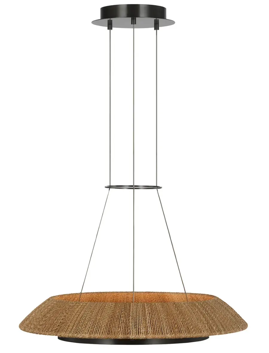 Noa Small Chandelier in Natural Bronze - Image 4