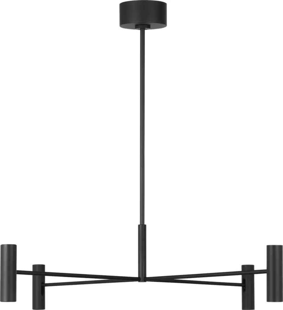 Sophisticated Large-Scale Chandelier with Warm LED Illumination - Image 1