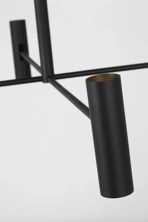 Ponte Large Chandelier in Nightshade Black - Image 4