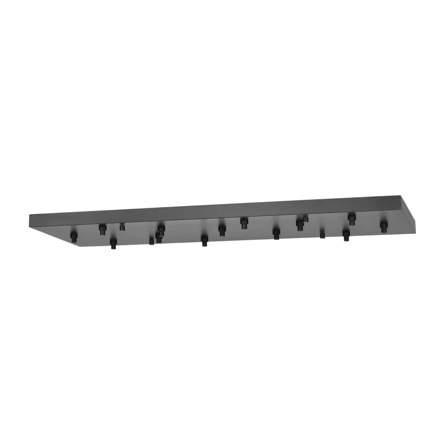 54" Rectangular Multiport Canopy in Nightshade Black - Image 3