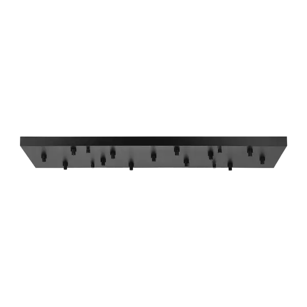 54" Rectangular Multiport Canopy in Nightshade Black - Image 4