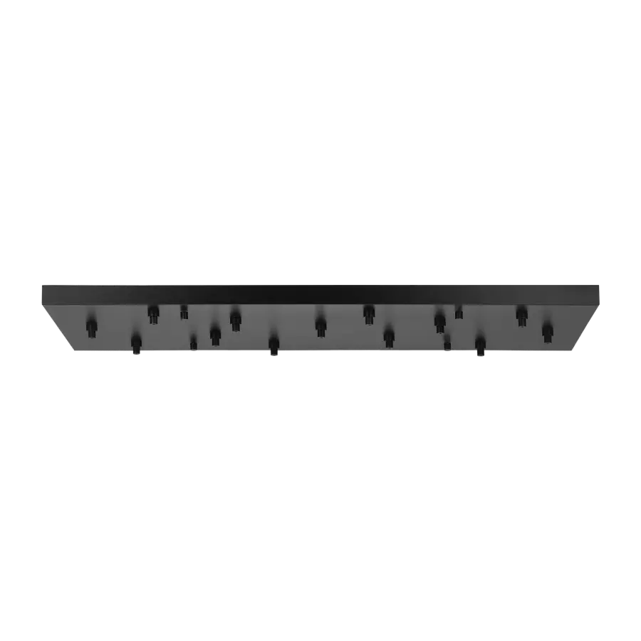 54" Rectangular Multiport Canopy in Nightshade Black - Image 4