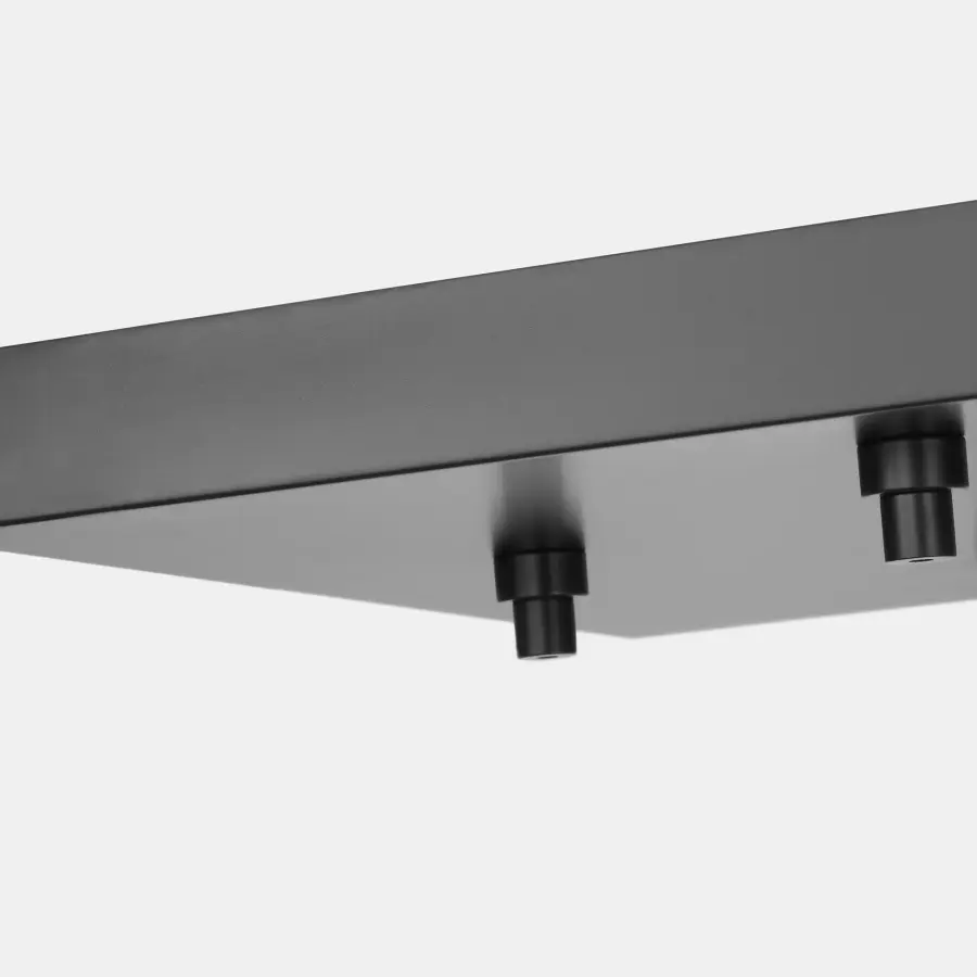 54" Rectangular Multiport Canopy in Nightshade Black - Image 7