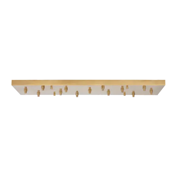 54" Rectangular Multiport Canopy in Hand-Rubbed Antique Brass - Image 6