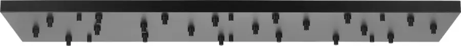 72" Rectangular Multiport Canopy in Nightshade Black - Image 1
