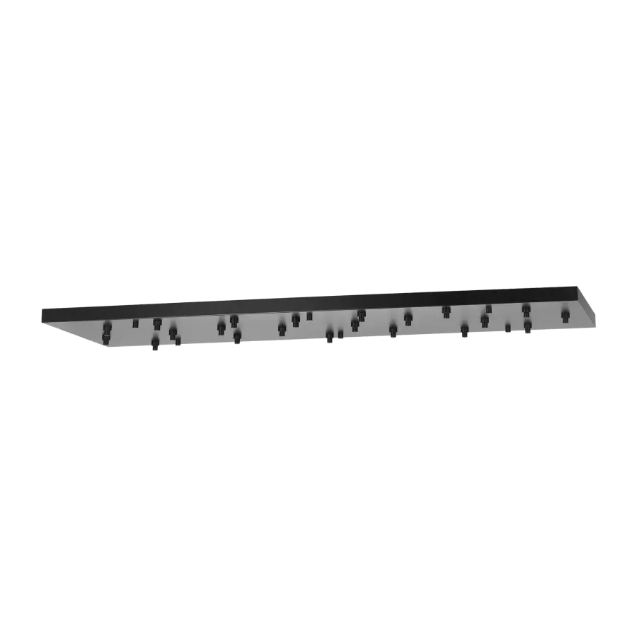 72" Rectangular Multiport Canopy in Nightshade Black - Image 3