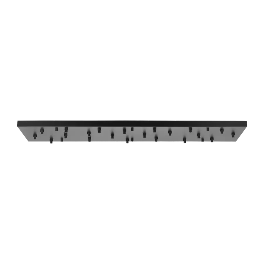 72" Rectangular Multiport Canopy in Nightshade Black - Image 4