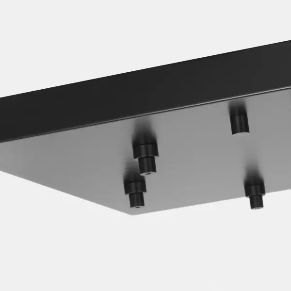 72" Rectangular Multiport Canopy in Nightshade Black - Image 7
