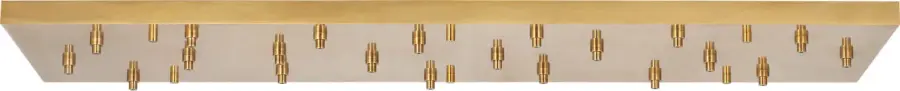 72" Rectangular Multiport Canopy in Hand-Rubbed Antique Brass - Image 2