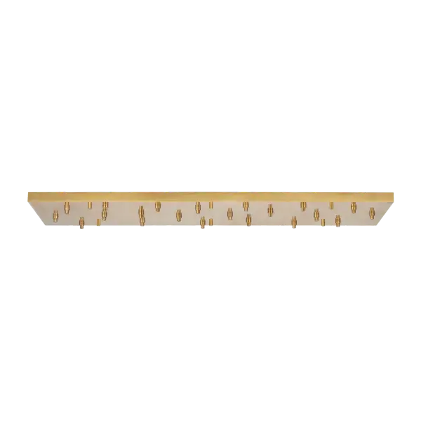 72" Rectangular Multiport Canopy in Hand-Rubbed Antique Brass - Image 5