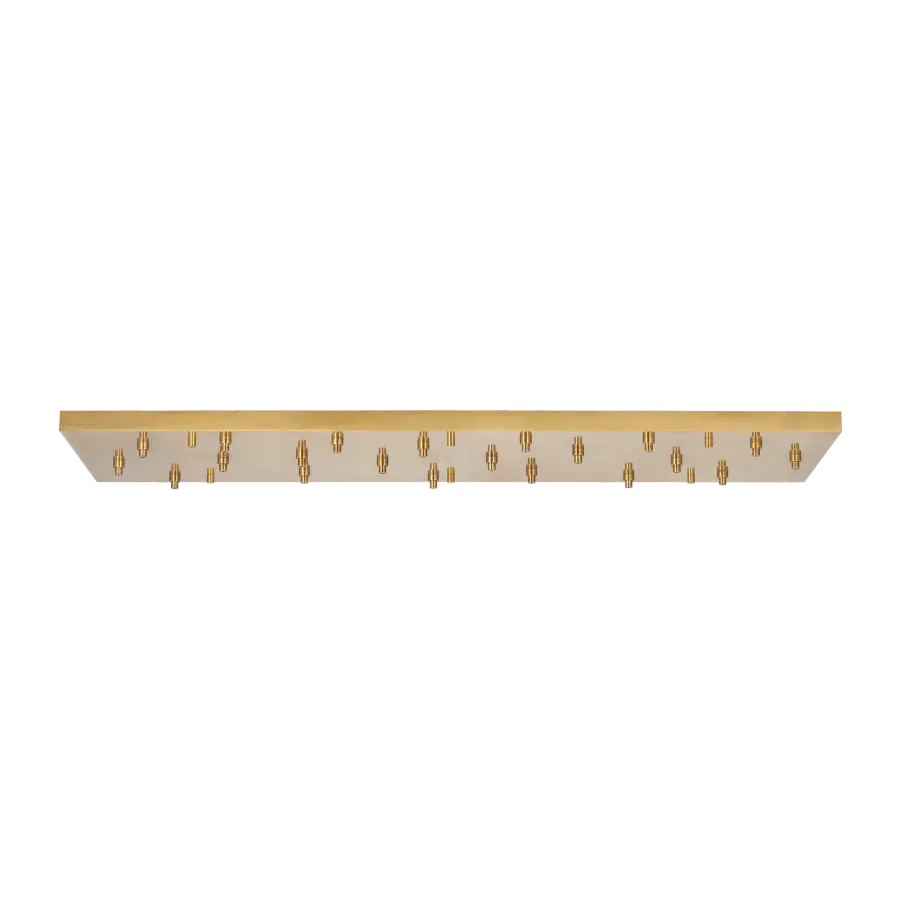 72" Rectangular Multiport Canopy in Hand-Rubbed Antique Brass - Image 5