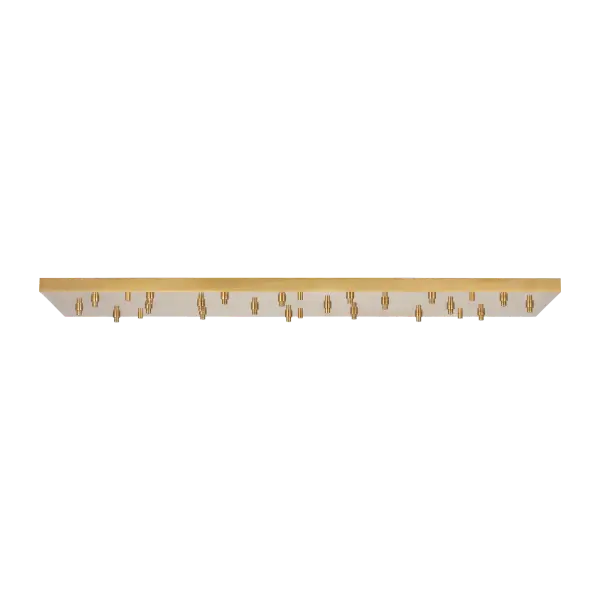 72" Rectangular Multiport Canopy in Hand-Rubbed Antique Brass - Image 6
