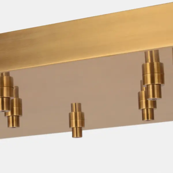 72" Rectangular Multiport Canopy in Hand-Rubbed Antique Brass - Image 8