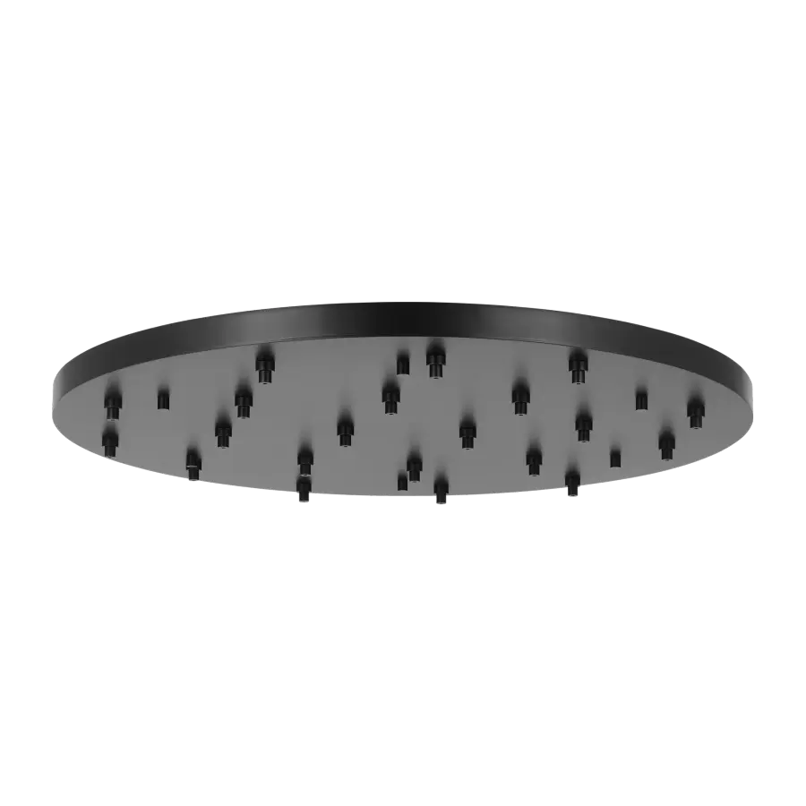 46.5" Round Multiport Canopy in Nightshade Black - Image 3