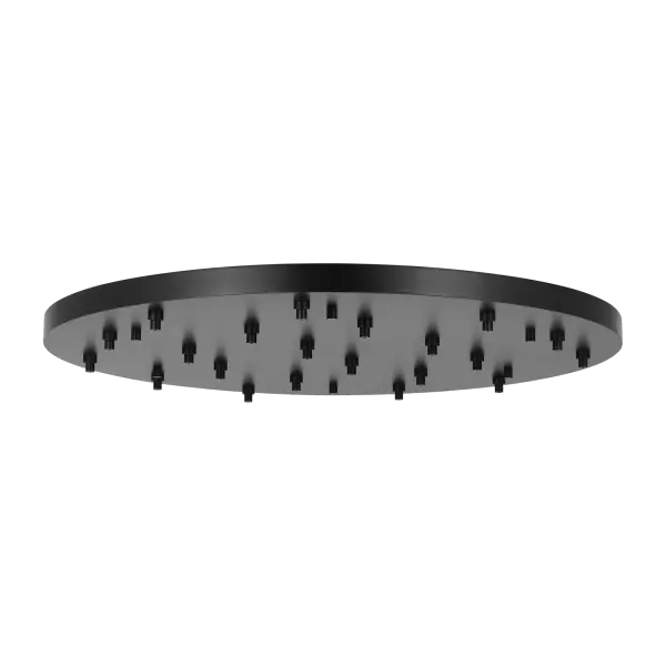 46.5" Round Multiport Canopy in Nightshade Black - Image 4