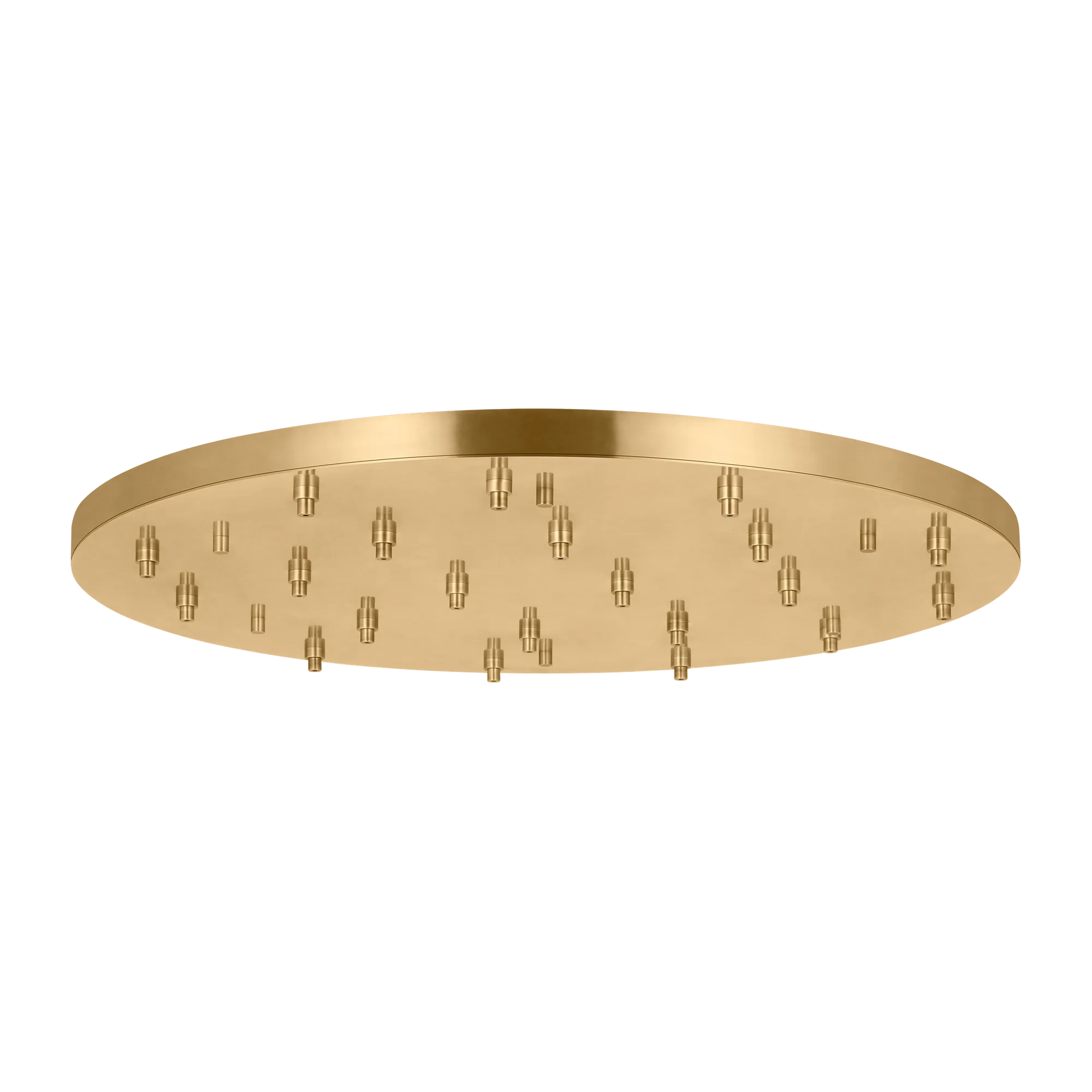46.5" Round Multiport Canopy in Hand-Rubbed Antique Brass