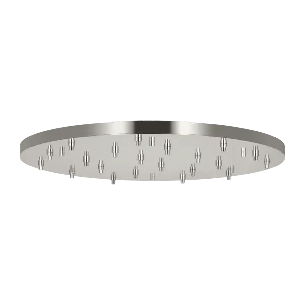 46.5" Round Multiport Canopy in Polished Nickel - Image 3