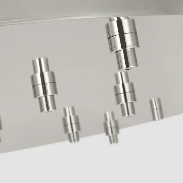 46.5" Round Multiport Canopy in Polished Nickel - Image 5