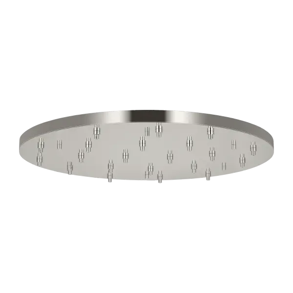 46.5" Round Multiport Canopy in Polished Nickel - Image 7