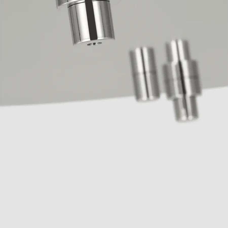 36" Round Multiport Canopy in Polished Nickel - Image 4