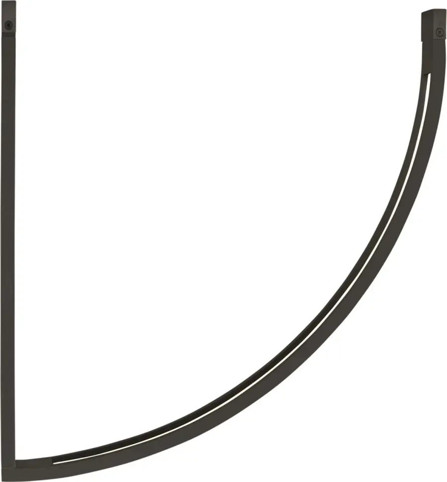 Baku 13" Chandelier in Nightshade Black - Image 1