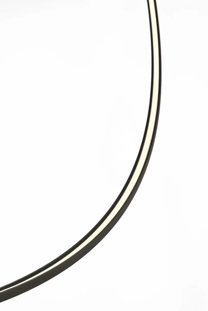 Baku 49" Chandelier in Nightshade Black - Image 3