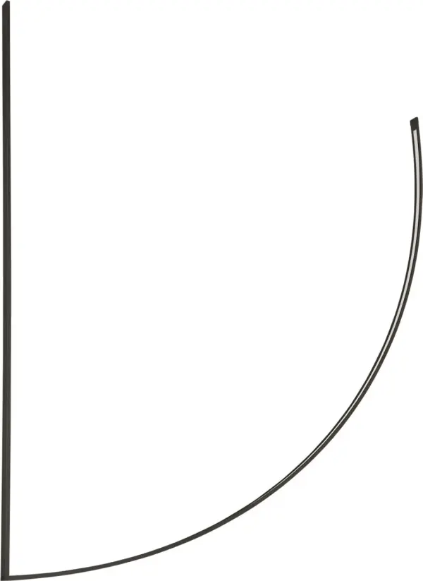 The Baku 61" Chandelier by Sean Lavin delivers dramatic scale and refined minimalism. Its sweeping arms and integrated LED create ambient illumination perfect for grand spaces. The mud-in installation offers a clean, hardware-free look. - alternate view