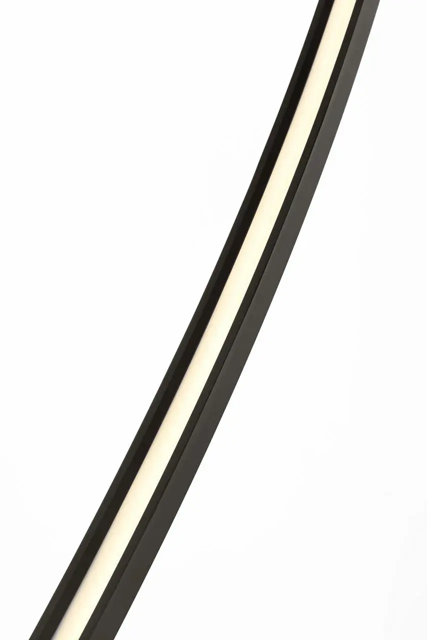 Baku 61" Chandelier in Nightshade Black - Image 3